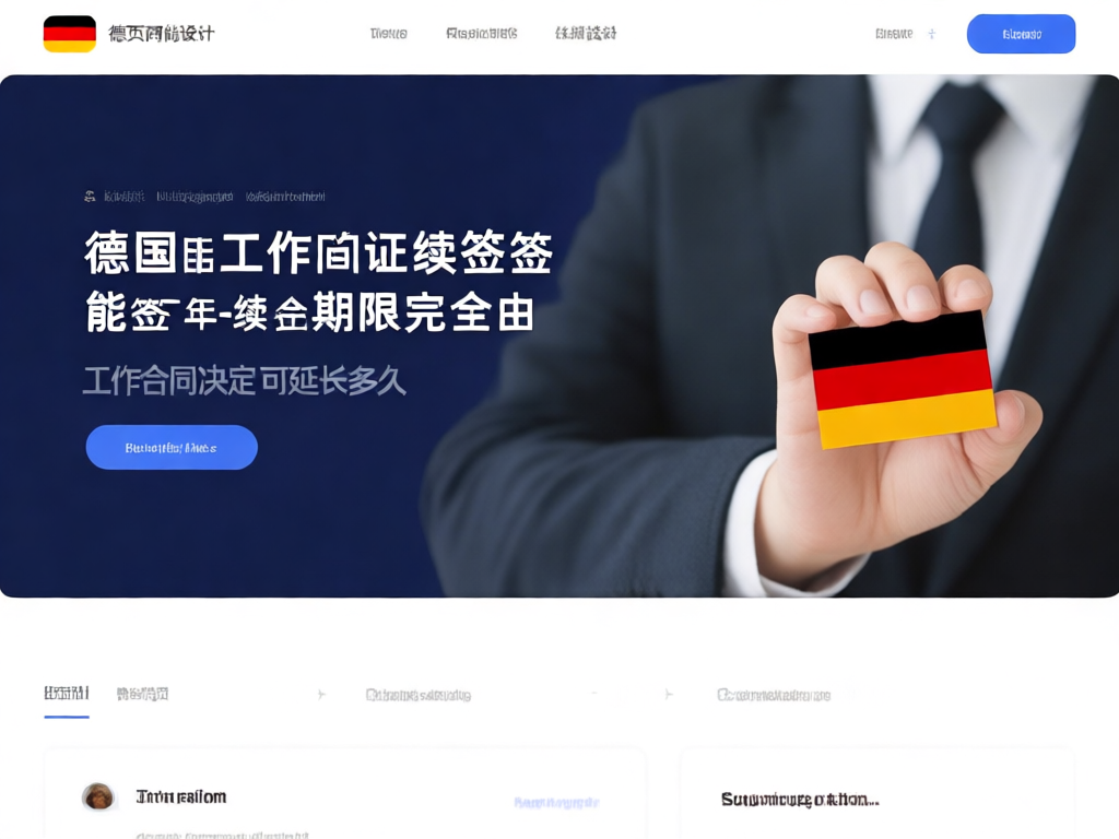 德国工作签证续签流程图解