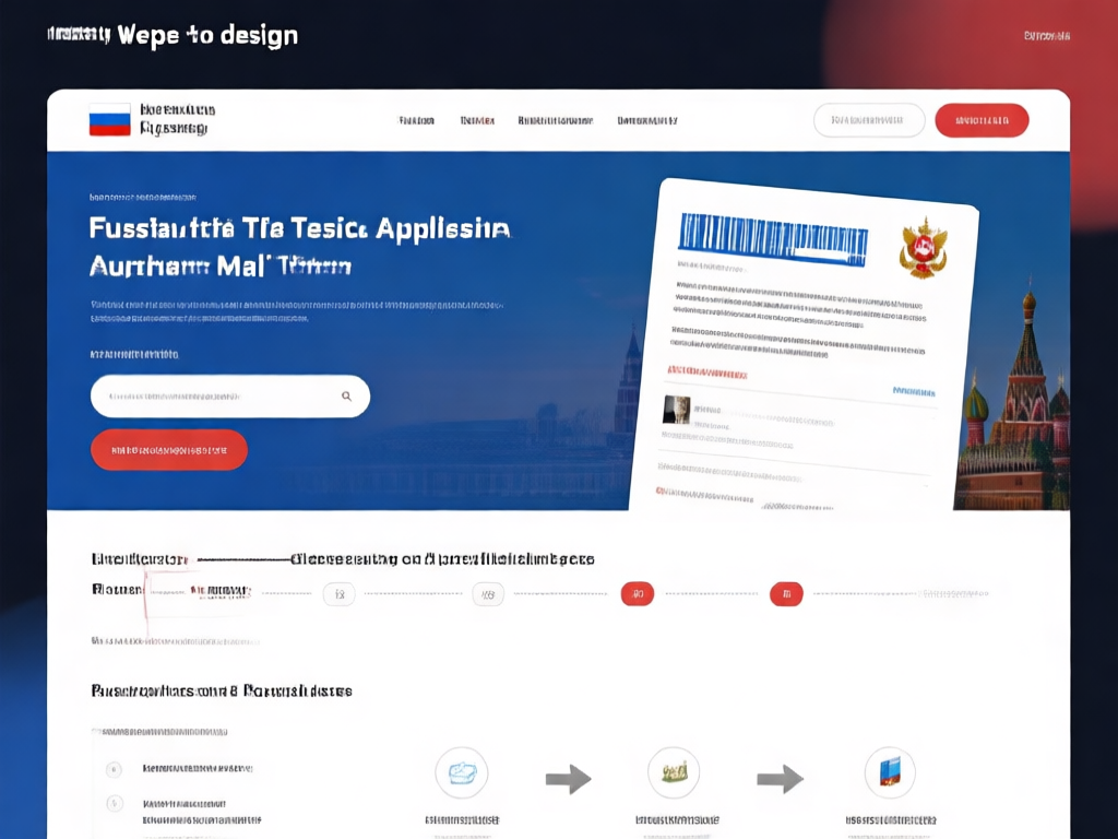 俄罗斯工作签证申请流程图