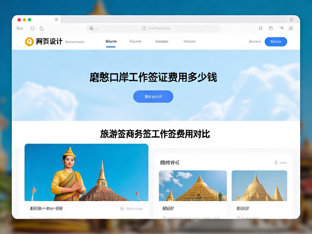 磨憨口岸签证办理中心实景图