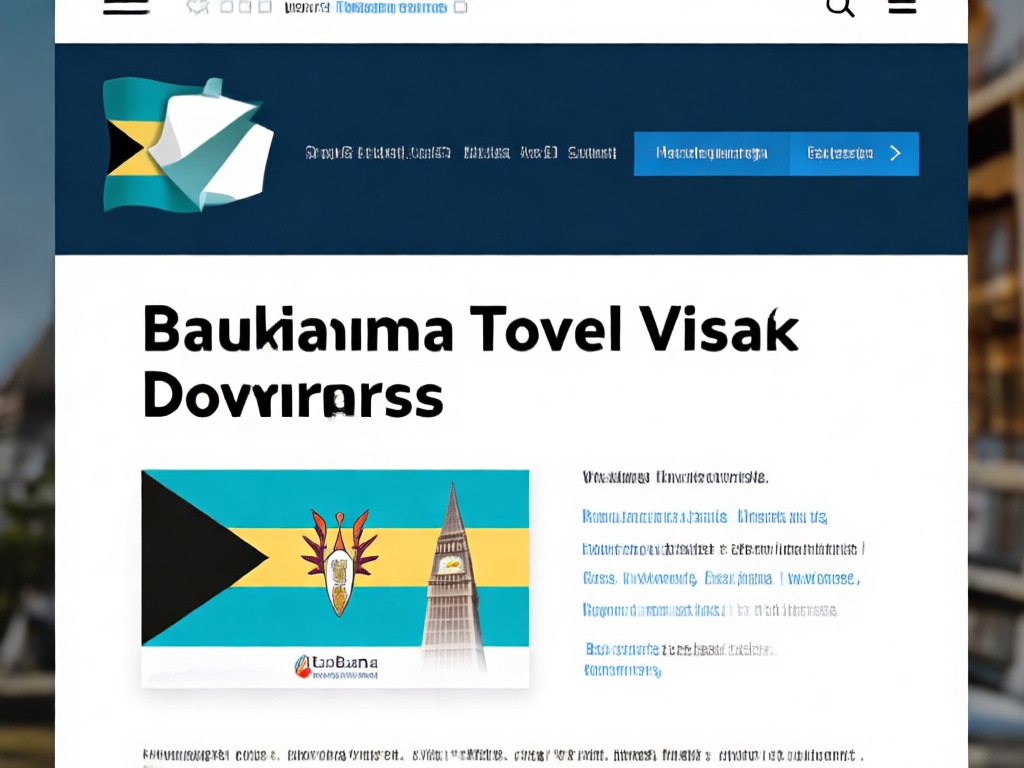 巴哈马旅游签证违规打工后果示意图