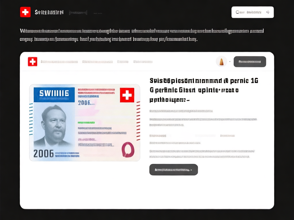 瑞士跨境通勤申请流程图