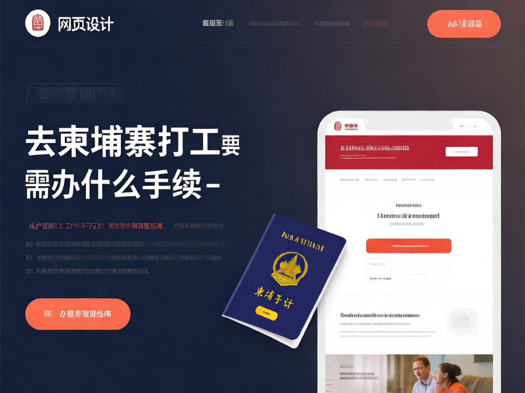 柬埔寨工作证件样本