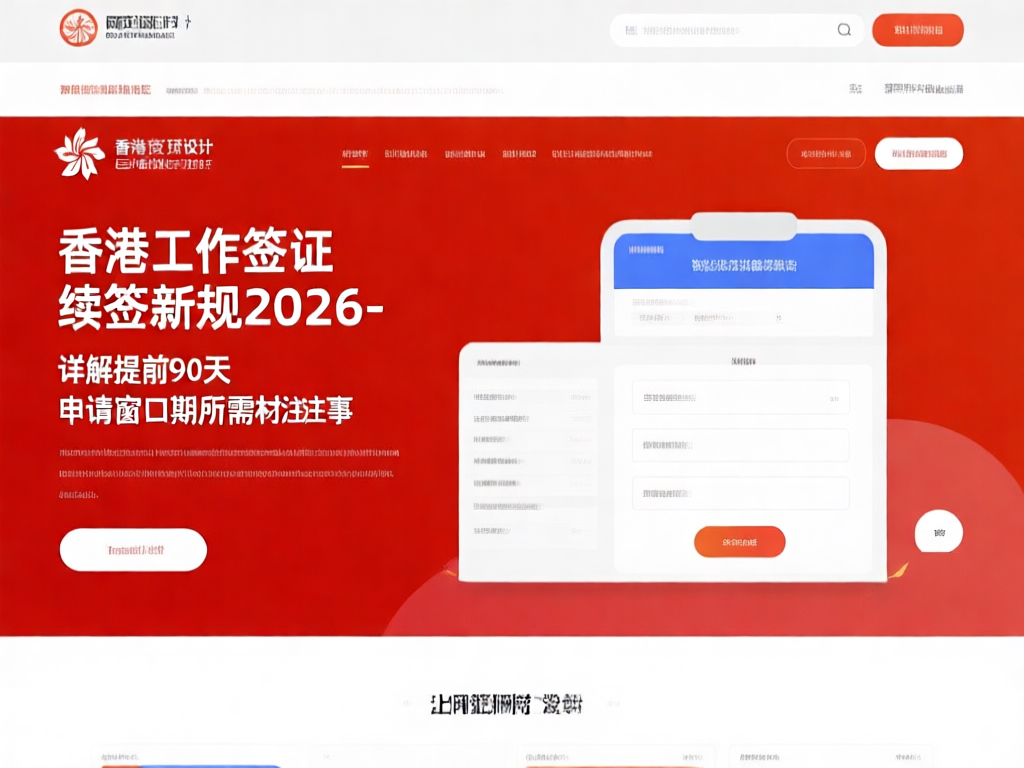 香港工作签证续签新规2026