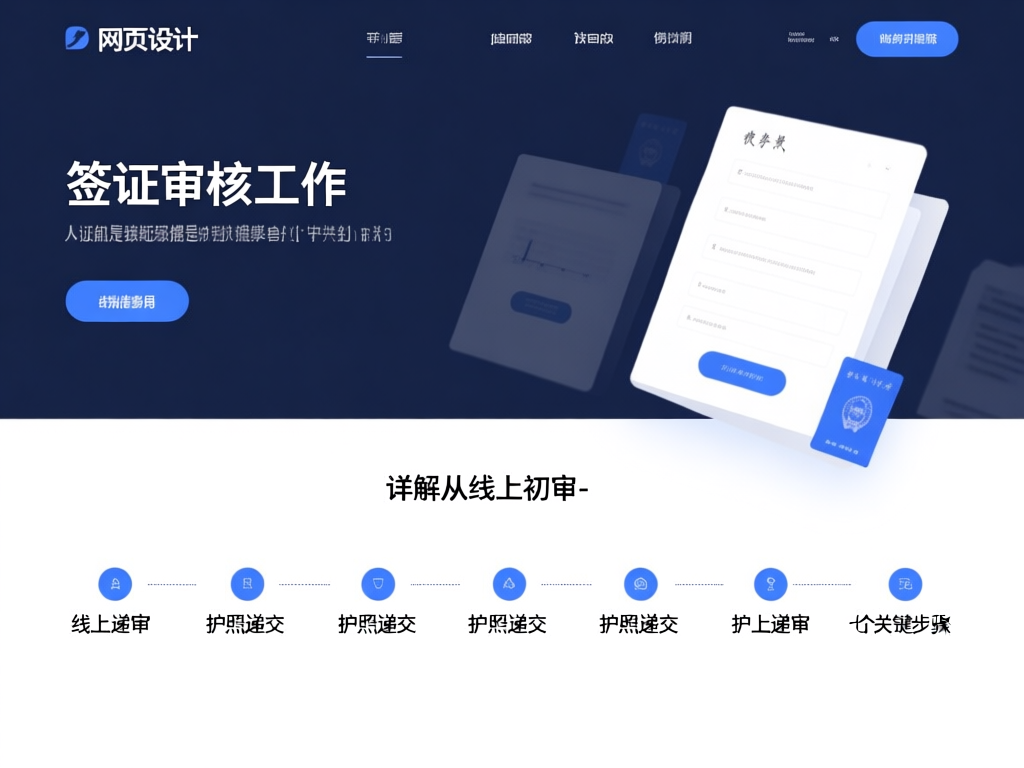 签证审核进度查询