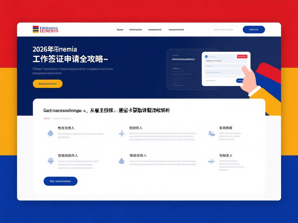 亚美尼亚工作签证样本