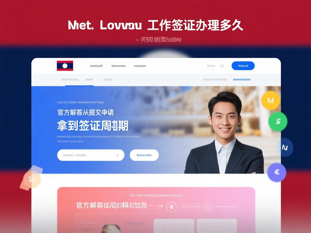 老挝工作签证办理流程图