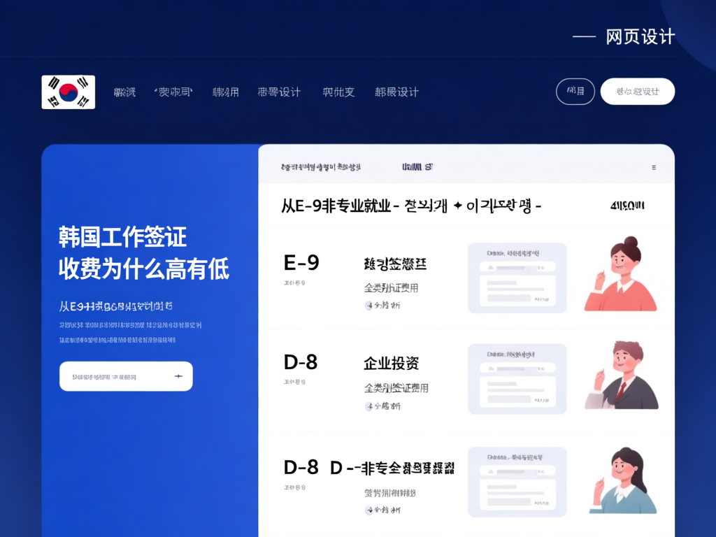 韩国签证费用趋势图