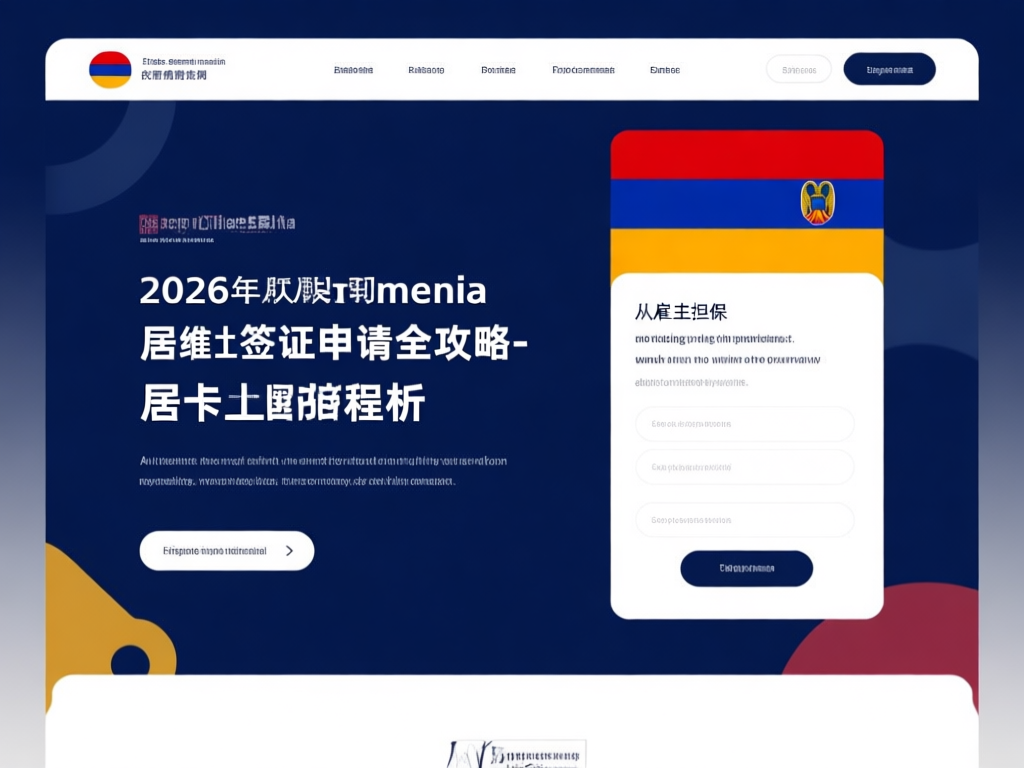 亚美尼亚居留卡样本