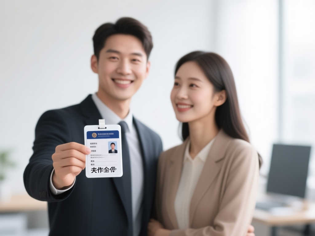 工作签证申请材料准备图