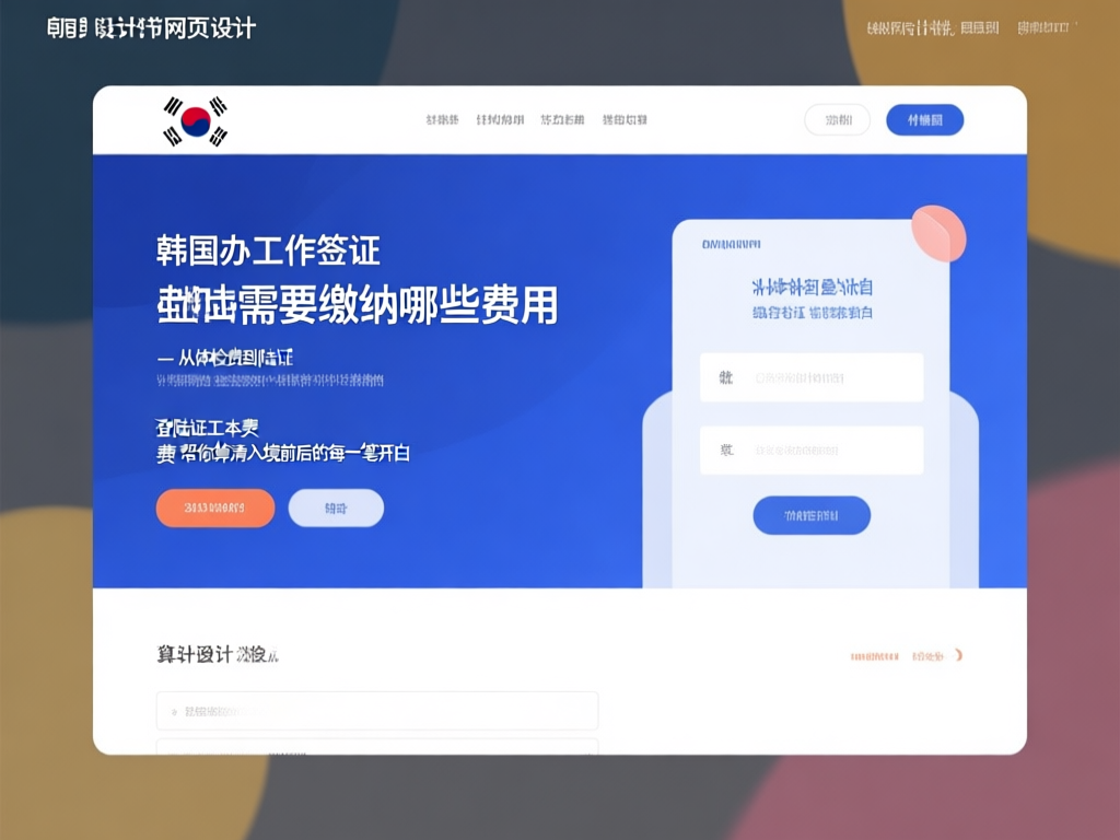 韩国签证申请流程