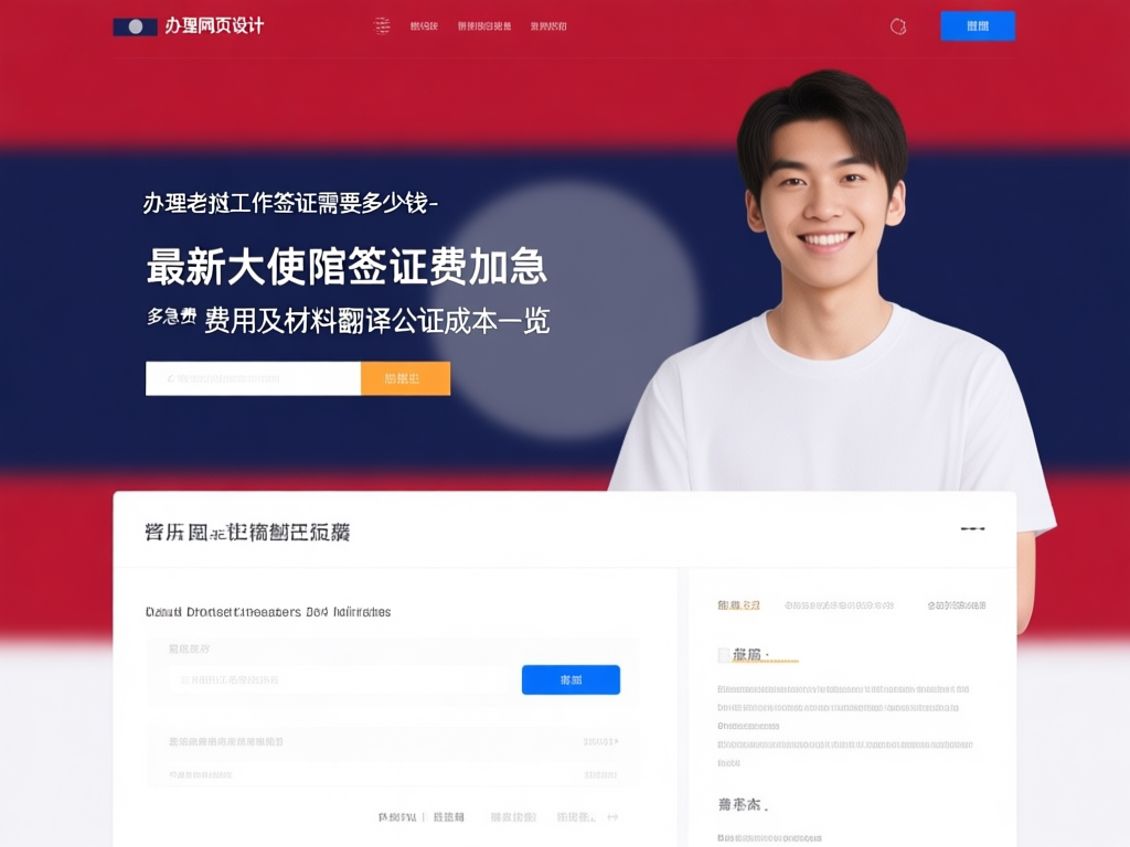 老挝工作签证材料示例