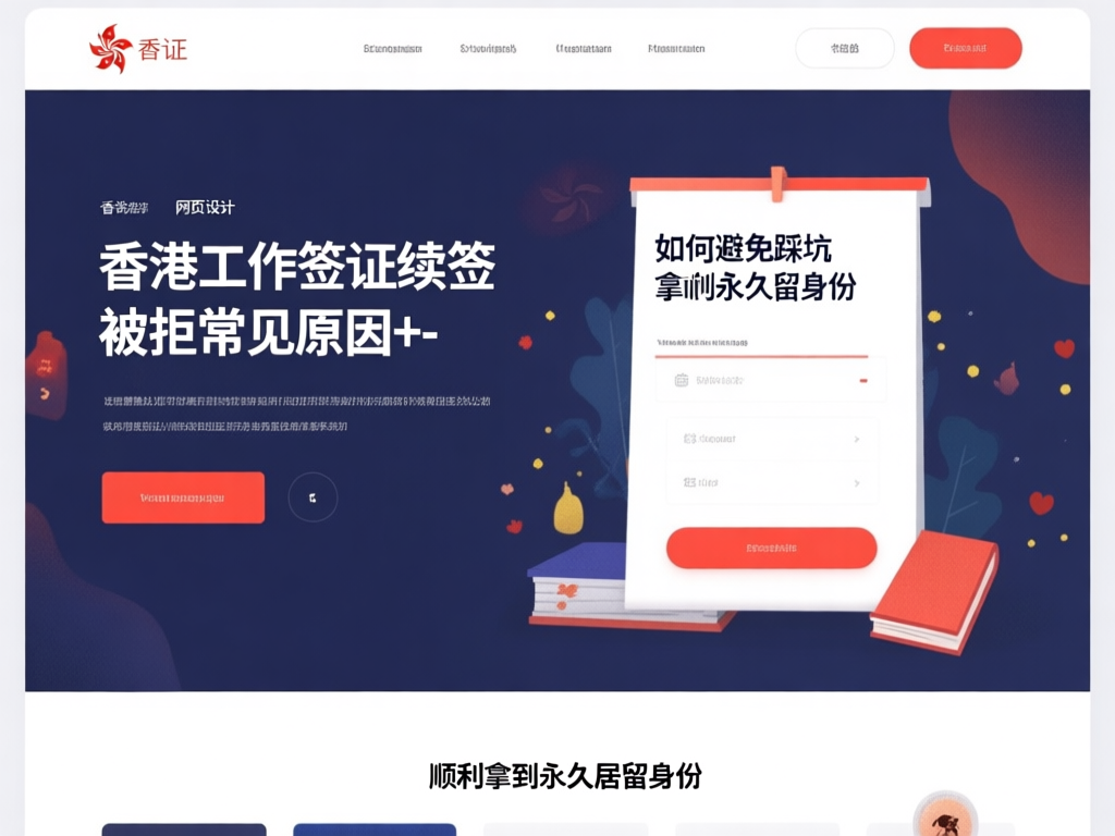 香港签证申请材料