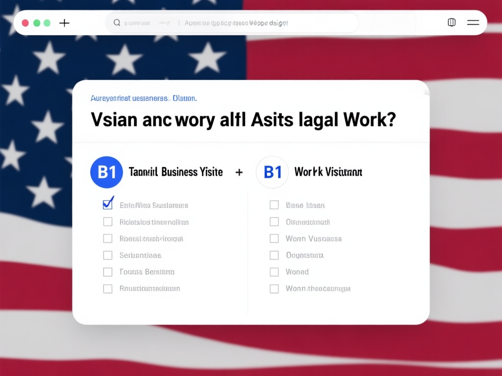 美国签证类型对比