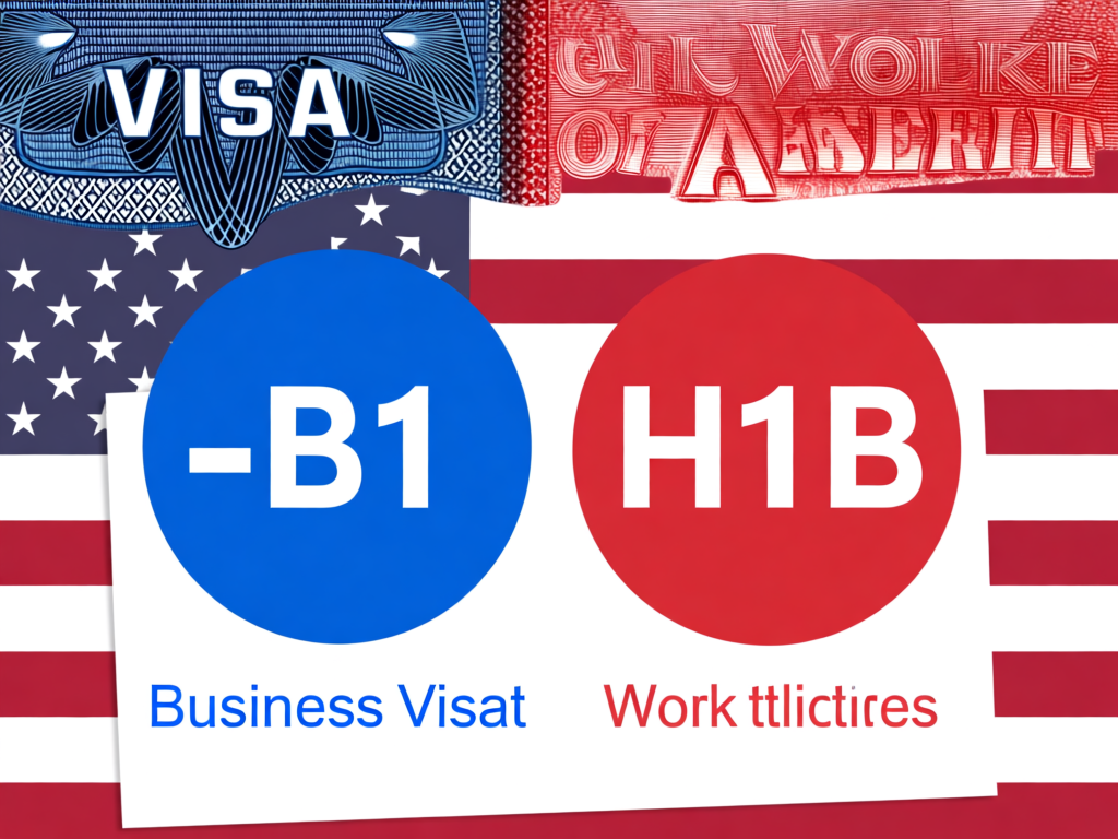 B1和H1B签证申请流程图