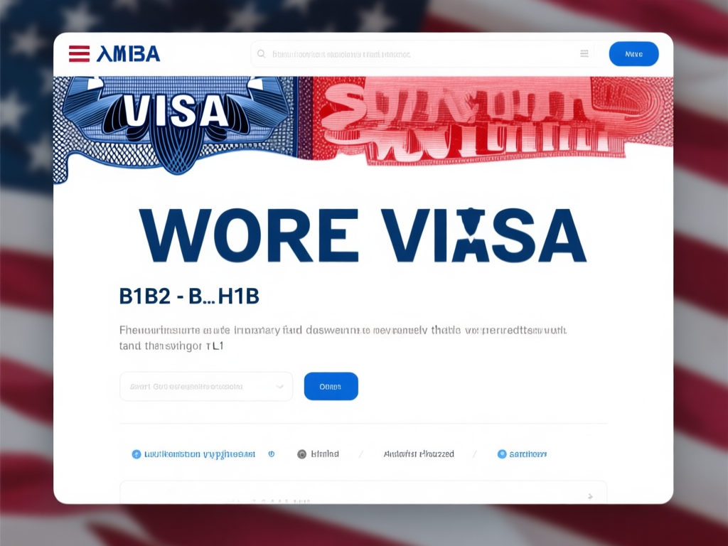 美国签证转换示意图