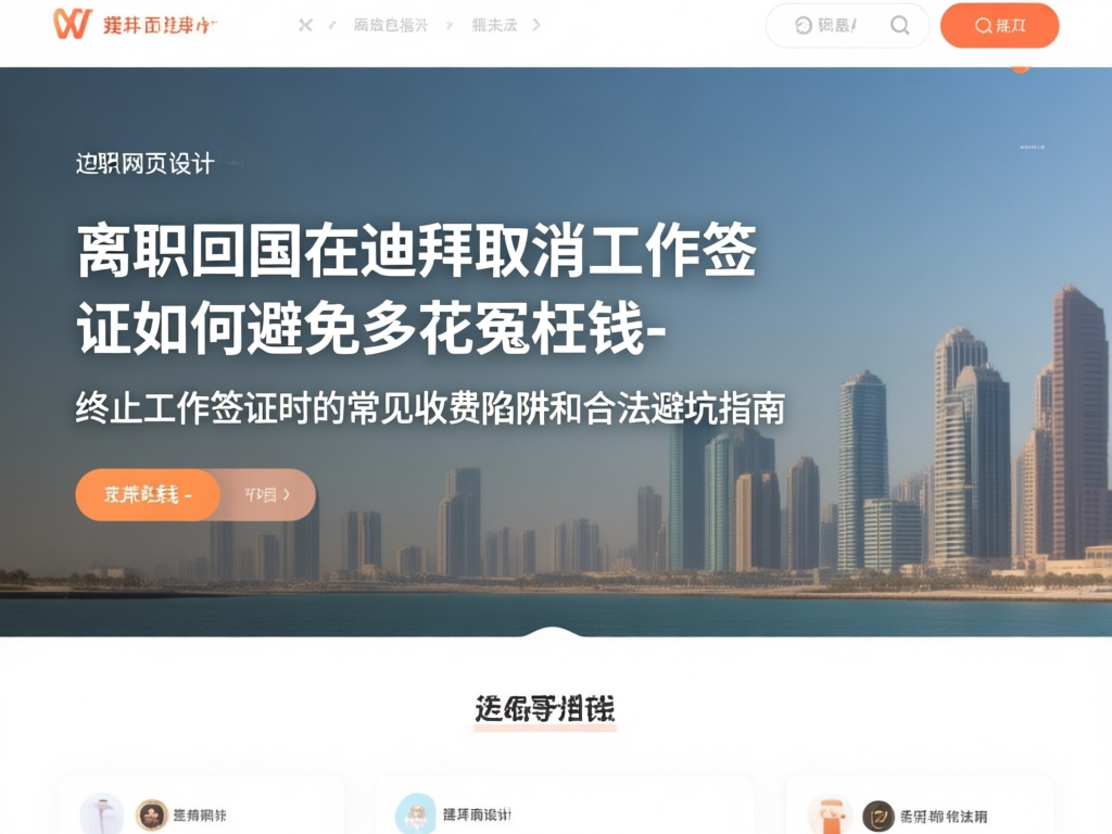 迪拜工作签证取消流程