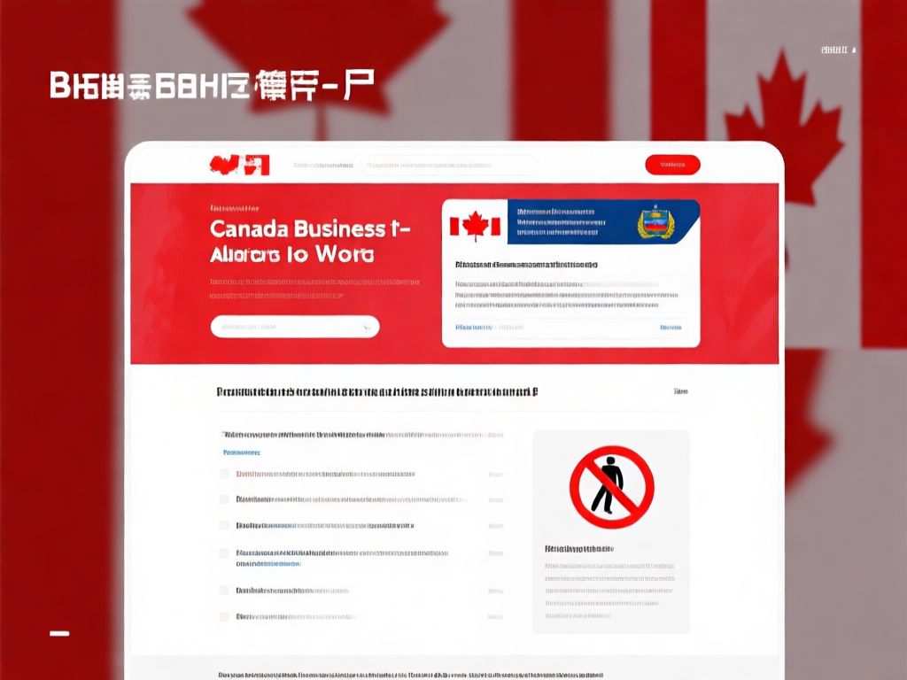 加拿大商务活动场景