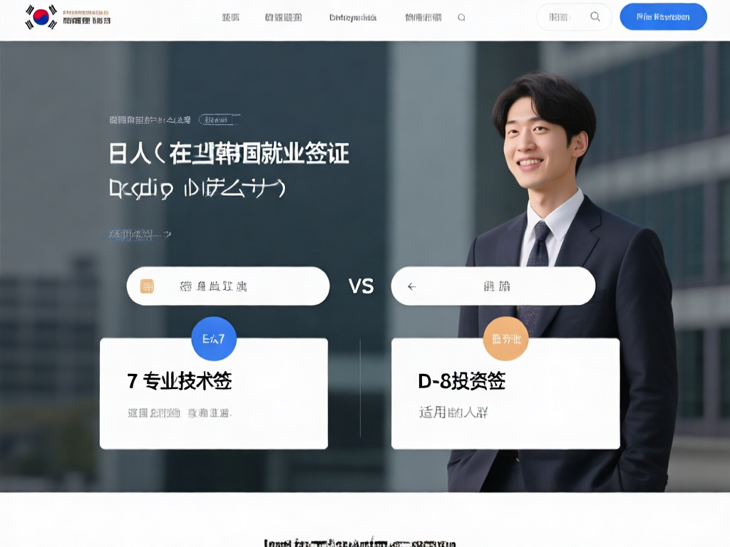 E-7专业技术签证特点