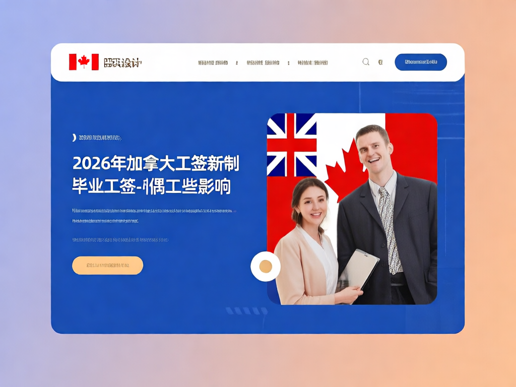 2026年加拿大工签新规政策图表