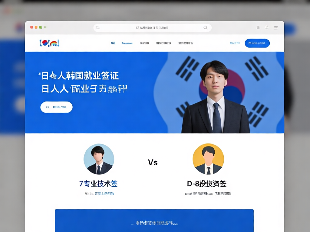 D-8投资签证特点