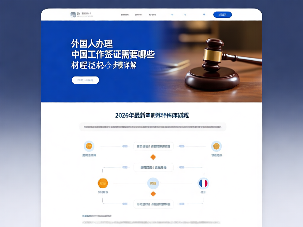 签证申请流程图