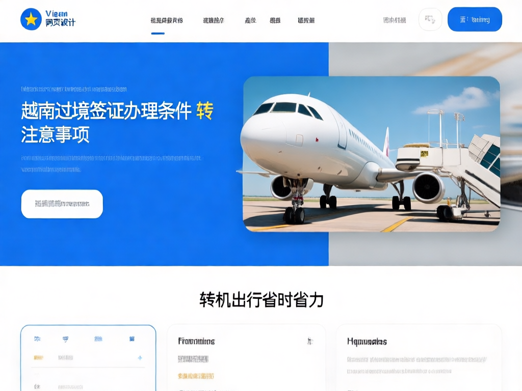 越南机场转机指示牌