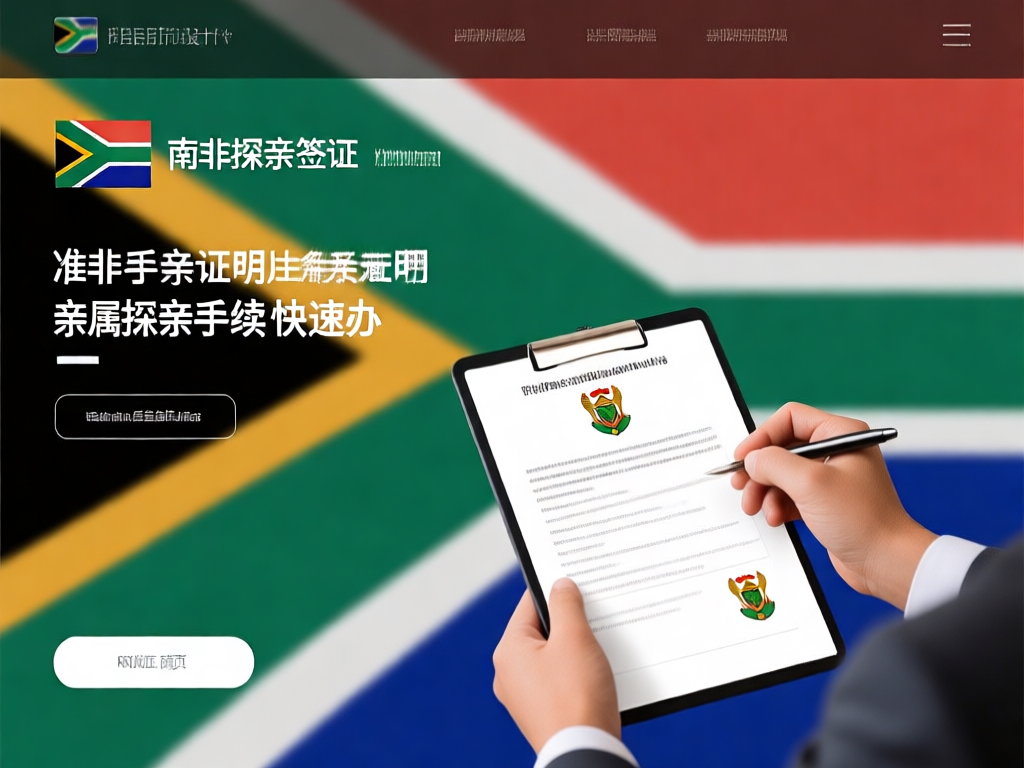2026年南非签证示意图