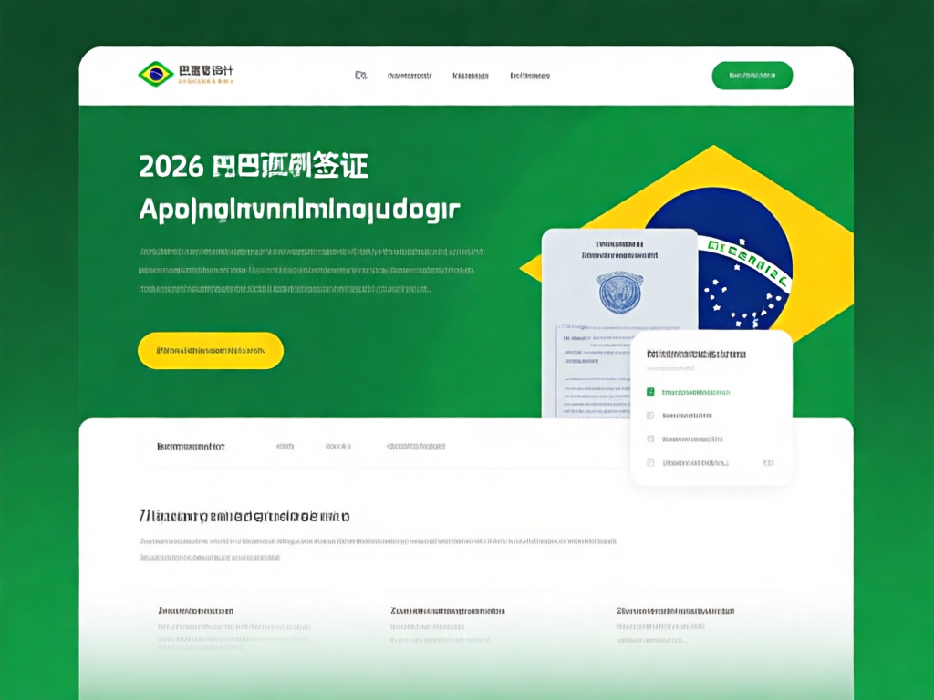 巴西签证材料翻译样本示例